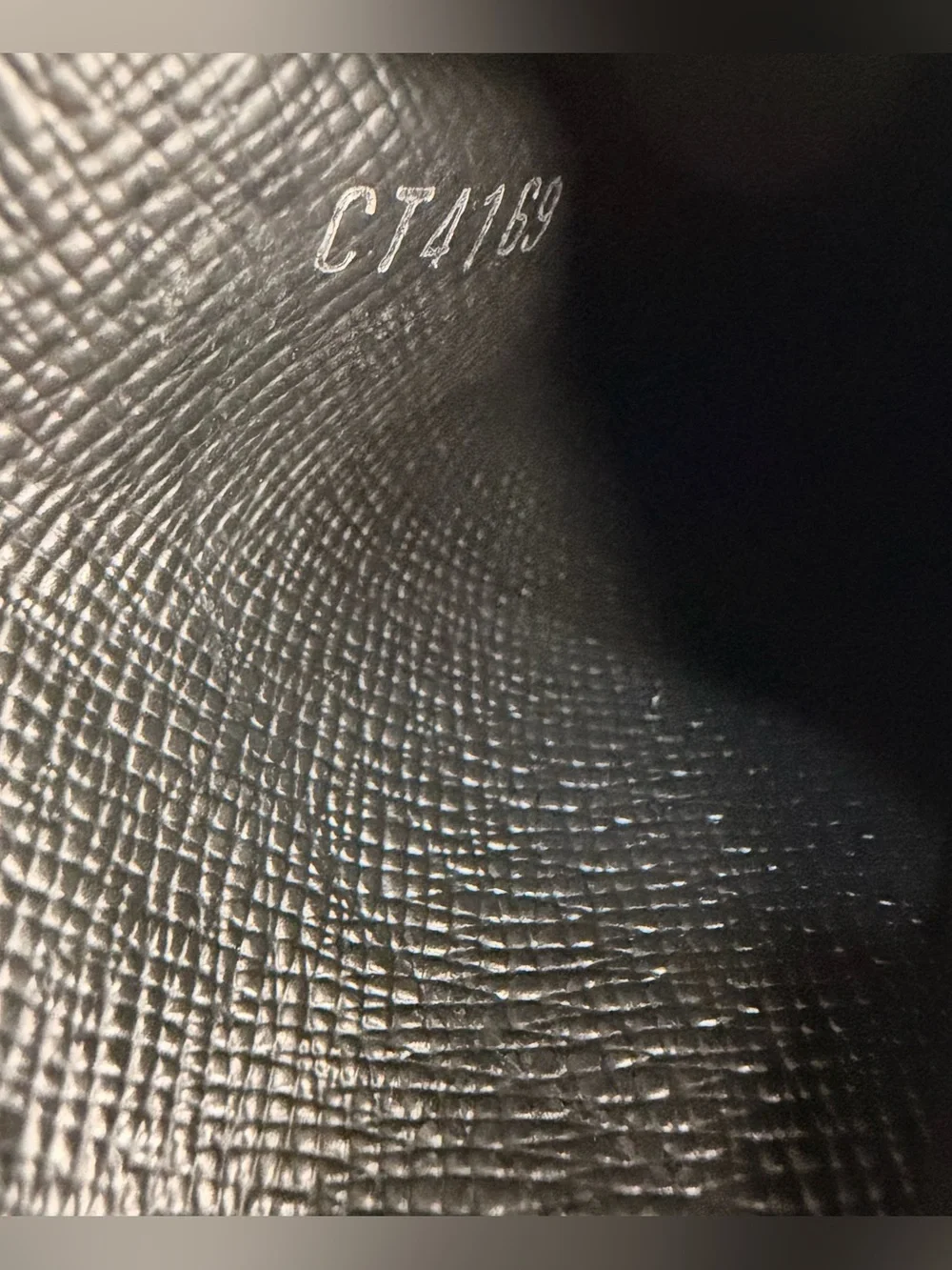 Authentic Louis Vuitton Black Epi Leather Bi-Fold Wallet